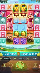 Super Golf Drive · Panduan Antarmuka dan Simbol Permainan Spr Golf Drive
